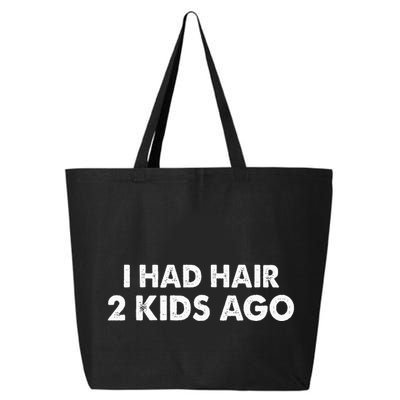 I Had Hair Ago Funny Bald Guy Bald Head Husband Funny 25L Jumbo Tote