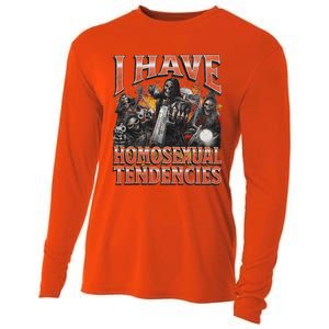 I Have Homosexual Tendencies Hard Skeleton Bootleg Cooling Performance Long Sleeve Crew