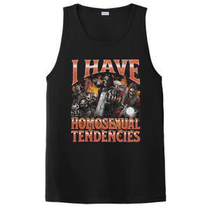 I Have Homosexual Tendencies Hard Skeleton Bootleg PosiCharge Competitor Tank