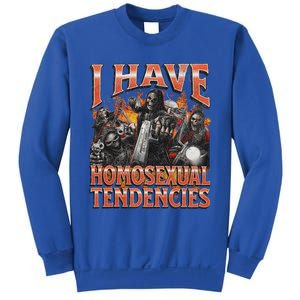 I Have Homosexual Tendencies Hard Skeleton Bootleg Sweatshirt