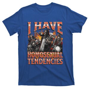 I Have Homosexual Tendencies Hard Skeleton Bootleg T-Shirt