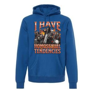 I Have Homosexual Tendencies Hard Skeleton Bootleg Premium Hoodie