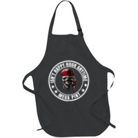 Isn't Happy Hour Anytime Mega Pint Pirate Apron