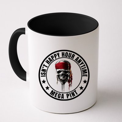 Isn't Happy Hour Anytime Mega Pint Pirate Mug