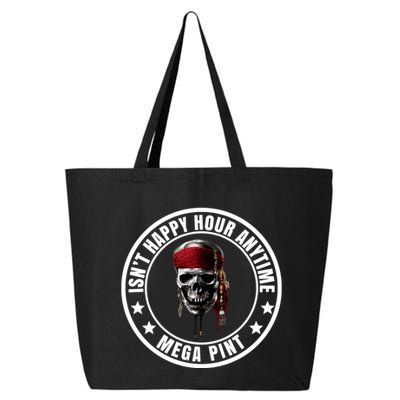 Isn't Happy Hour Anytime Mega Pint Pirate 25L Jumbo Tote