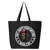 Isn't Happy Hour Anytime Mega Pint Pirate 25L Jumbo Tote