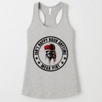 Isn't Happy Hour Anytime Mega Pint Pirate Womens Tank Top