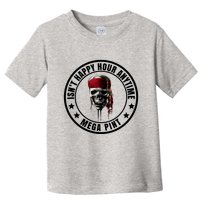 Isn't Happy Hour Anytime Mega Pint Pirate Toddler T-Shirt