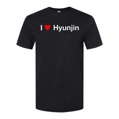 I Heart Hyunjin Softstyle CVC T-Shirt