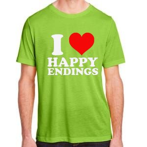 I Heart Happy Ending Adult ChromaSoft Performance T-Shirt