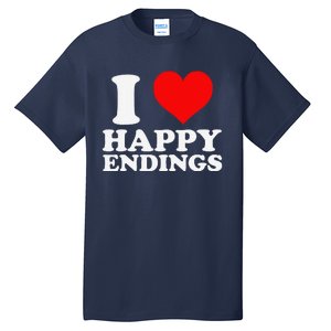 I Heart Happy Ending Tall T-Shirt