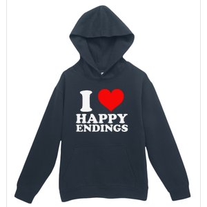 I Heart Happy Ending Urban Pullover Hoodie