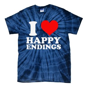 I Heart Happy Ending Tie-Dye T-Shirt