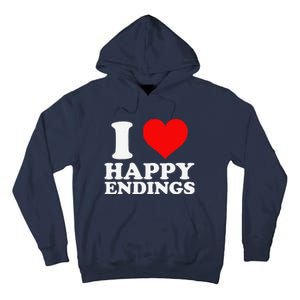 I Heart Happy Ending Tall Hoodie