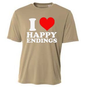 I Heart Happy Ending Cooling Performance Crew T-Shirt