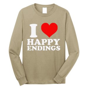 I Heart Happy Ending Long Sleeve Shirt