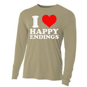 I Heart Happy Ending Cooling Performance Long Sleeve Crew