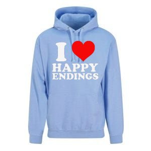 I Heart Happy Ending Unisex Surf Hoodie