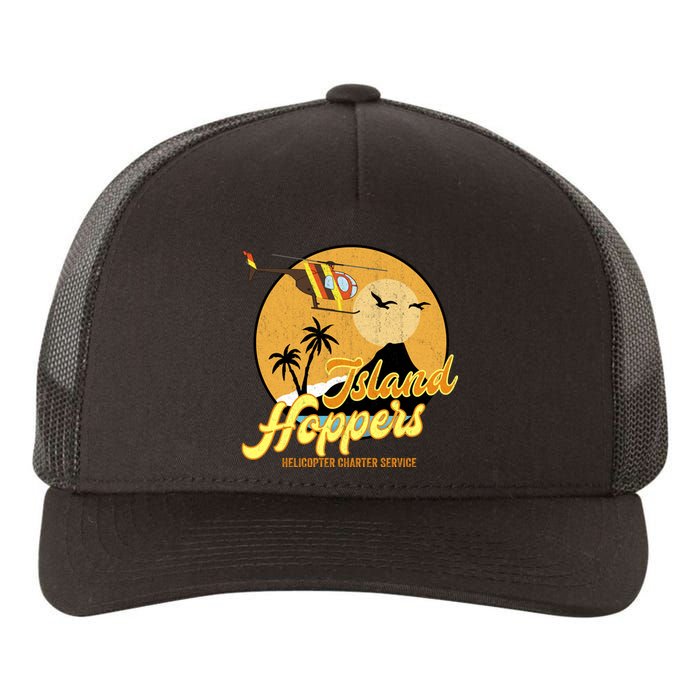 Island Hoppers Helicoter Charter Services Yupoong Adult 5-Panel Trucker Hat