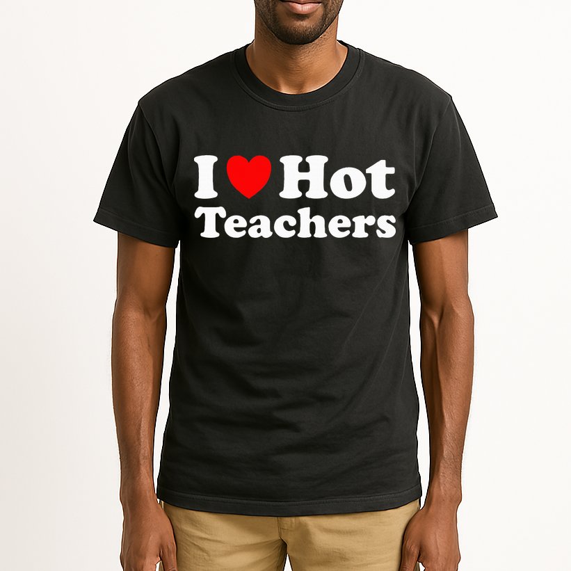 I Heart Hot Teachers I Love Hot Teachers Tall T-Shirt