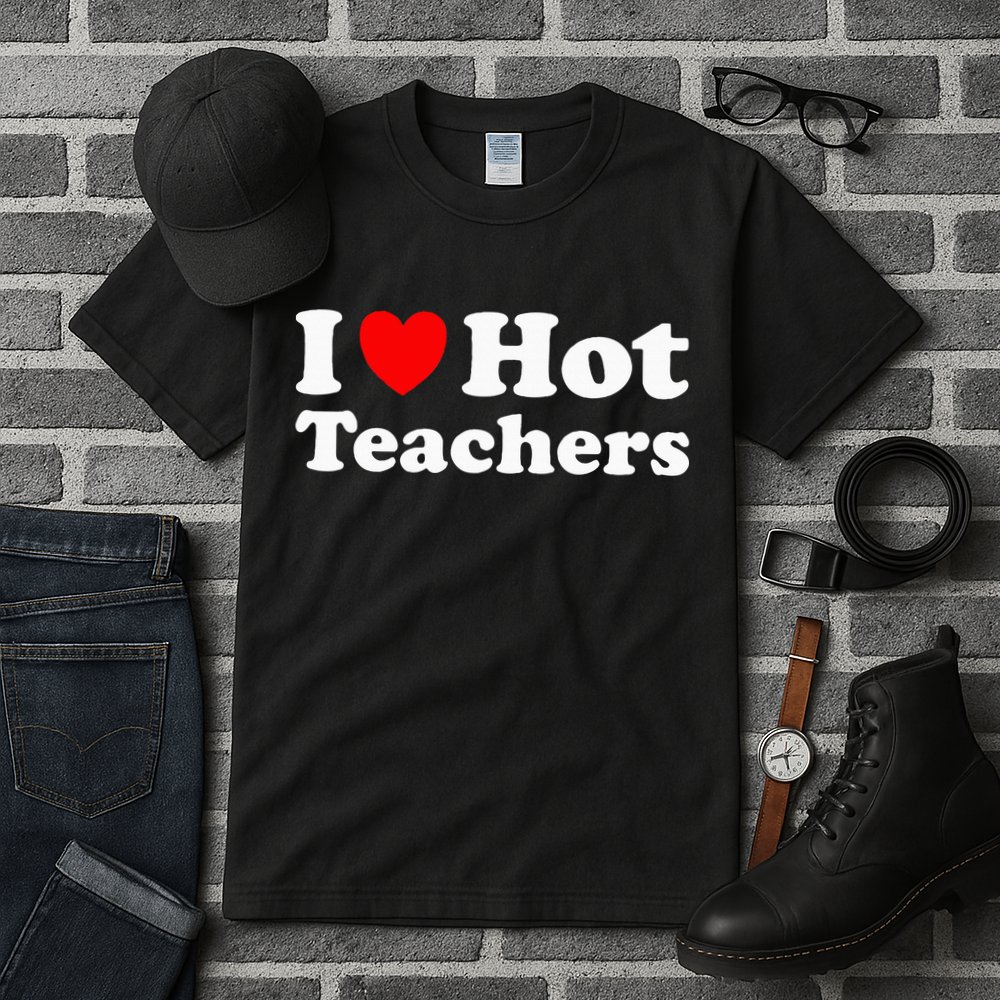 I Heart Hot Teachers I Love Hot Teachers Tall T-Shirt