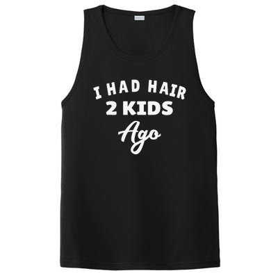 I Had Hair 2 Ago Funny Fathers Day Dad Husband PosiCharge Competitor Tank