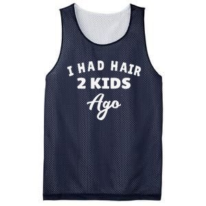 I Had Hair 2 Ago Funny Fathers Day Dad Husband Mesh Reversible Basketball Jersey Tank