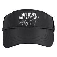 Isn't Happy Hour Anytime Mega Pint Funny Johnny Depp Adult Drive Performance Visor