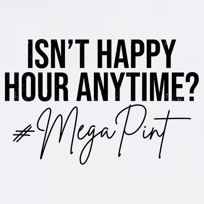 Isn't Happy Hour Anytime Mega Pint Funny Johnny Depp Garment-Dyed Sweatshirt