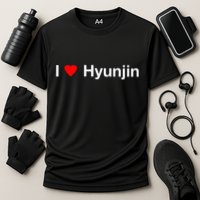 I Heart Hyunjin Cooling Performance Crew T-Shirt
