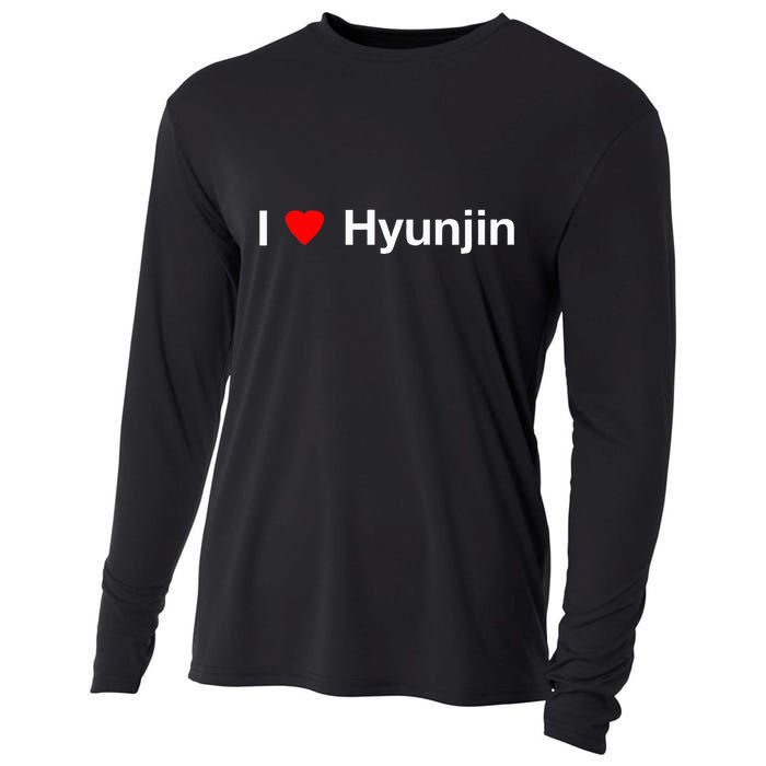 I Heart Hyunjin Cooling Performance Long Sleeve Crew