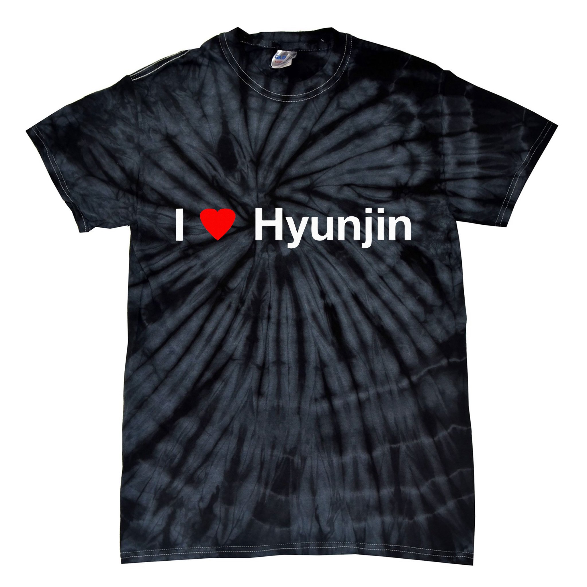 I Heart Hyunjin Tie-Dye T-Shirt