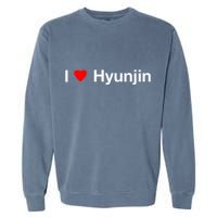 I Heart Hyunjin Garment-Dyed Sweatshirt