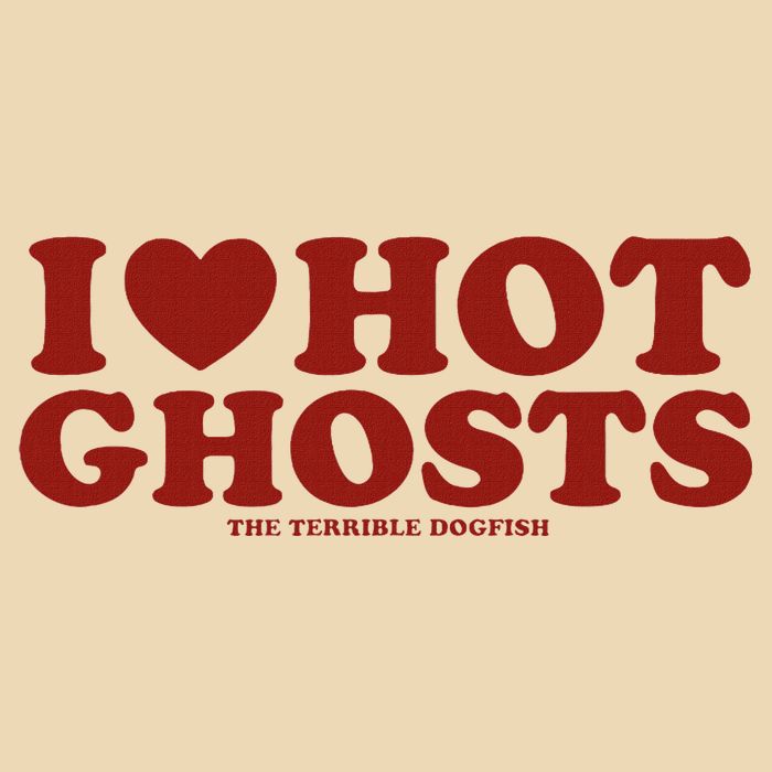 I Heart Hot Ghosts Zip Tote Bag