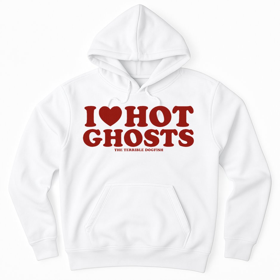 I Heart Hot Ghosts Hoodie