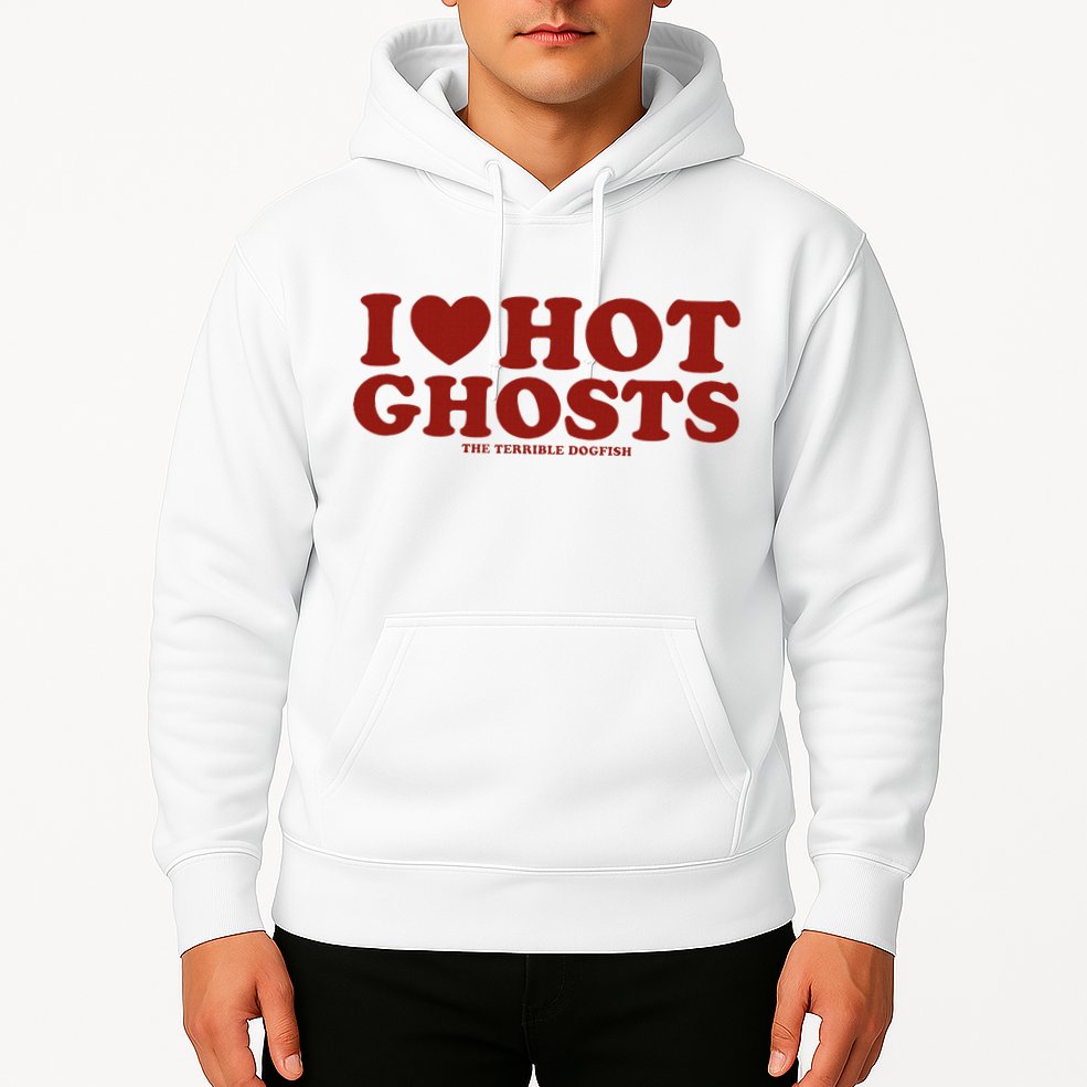 I Heart Hot Ghosts Hoodie