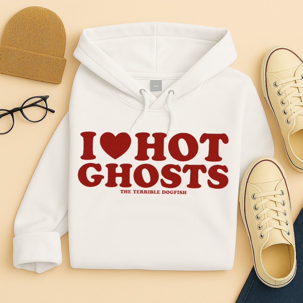 I Heart Hot Ghosts Hoodie
