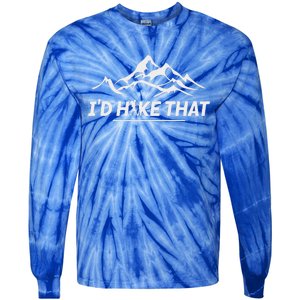 ID Hike Hat Ees Adventure Tie-Dye Long Sleeve Shirt