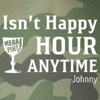 Isn't Happy Hour Anytime Justice For Johnny Depp Mega Pint Legacy Tie Dye Trucker Hat