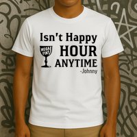 Isn't Happy Hour Anytime Justice For Johnny Depp Mega Pint T-Shirt