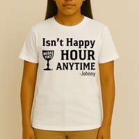 Isn't Happy Hour Anytime Justice For Johnny Depp Mega Pint T-Shirt