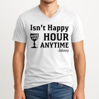 Isn't Happy Hour Anytime Justice For Johnny Depp Mega Pint V-Neck T-Shirt