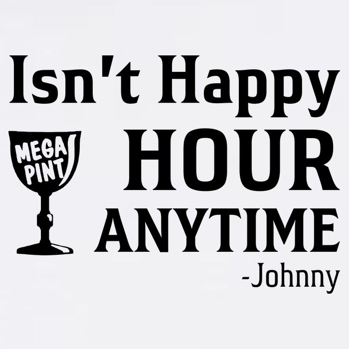 Isn't Happy Hour Anytime Justice For Johnny Depp Mega Pint Button