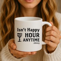 Isn't Happy Hour Anytime Justice For Johnny Depp Mega Pint Mug