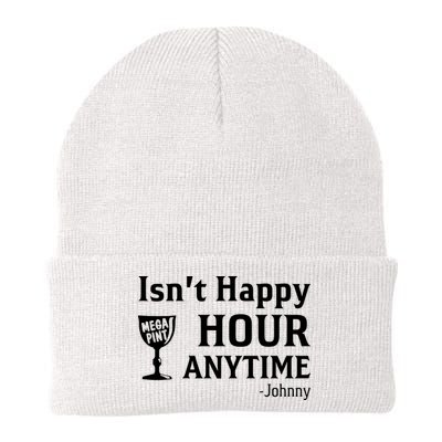 Isn't Happy Hour Anytime Justice For Johnny Depp Mega Pint Beanie