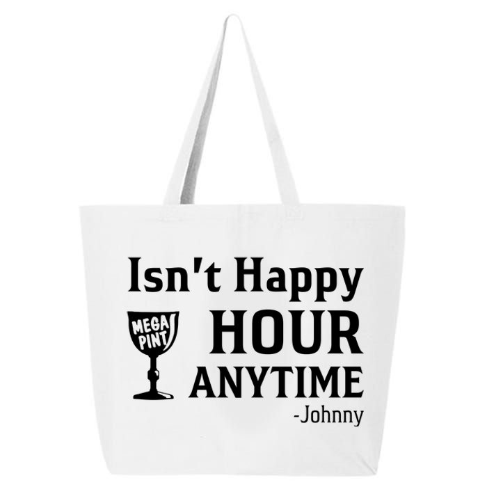 Isn't Happy Hour Anytime Justice For Johnny Depp Mega Pint 25L Jumbo Tote