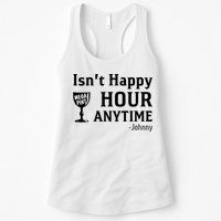 Isn't Happy Hour Anytime Justice For Johnny Depp Mega Pint Womens Tank Top
