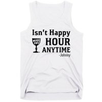 Isn't Happy Hour Anytime Justice For Johnny Depp Mega Pint Tank Top