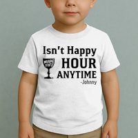 Isn't Happy Hour Anytime Justice For Johnny Depp Mega Pint Toddler T-Shirt