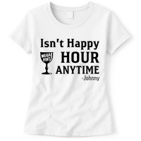 Isn't Happy Hour Anytime Justice For Johnny Depp Mega Pint Womens T-Shirt